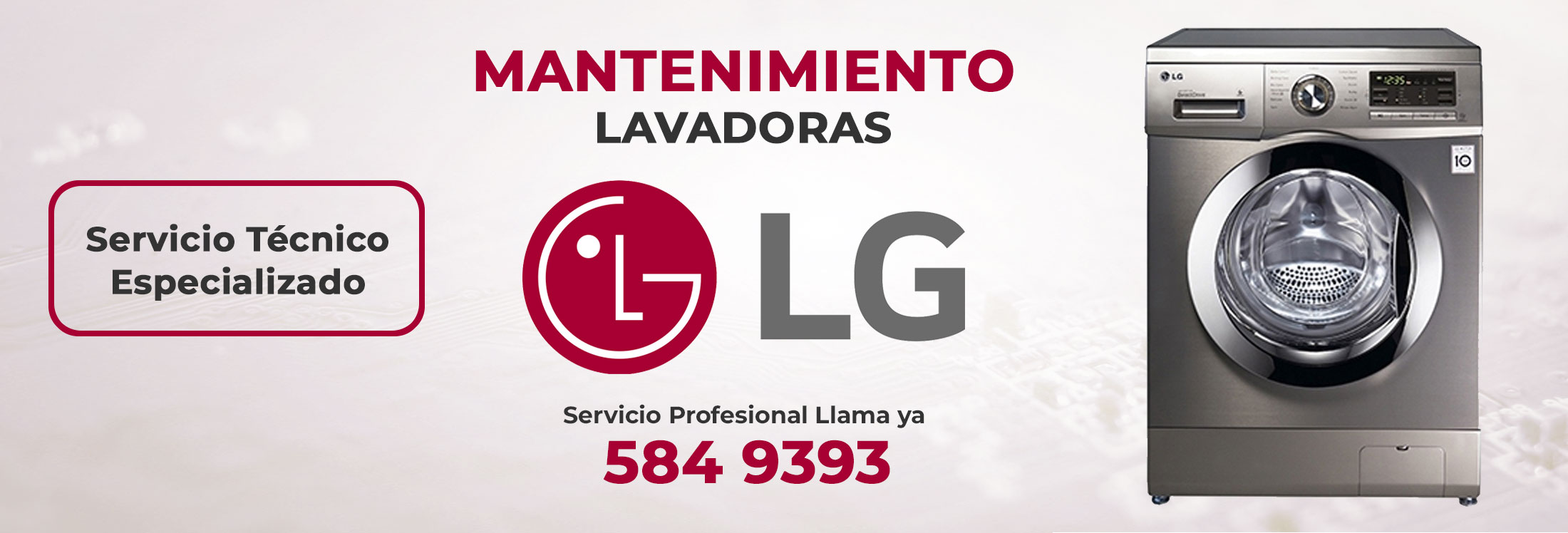 Reparación y mantenimiento Nevecones LG